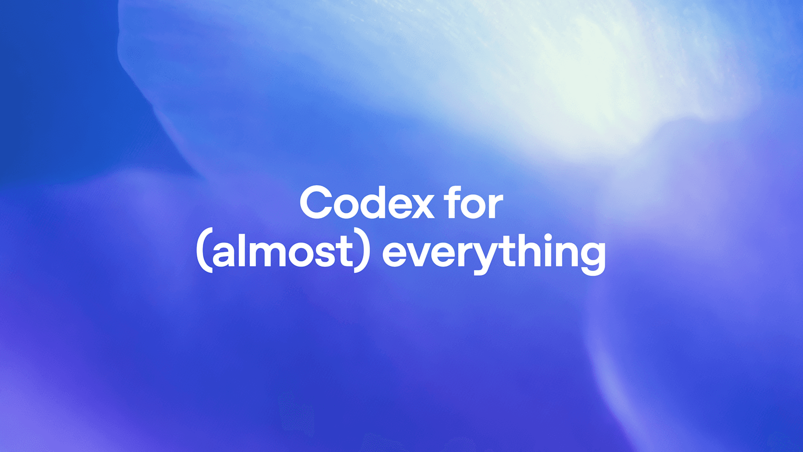 Codex 更新：几乎无所不能的 AI 编程助手