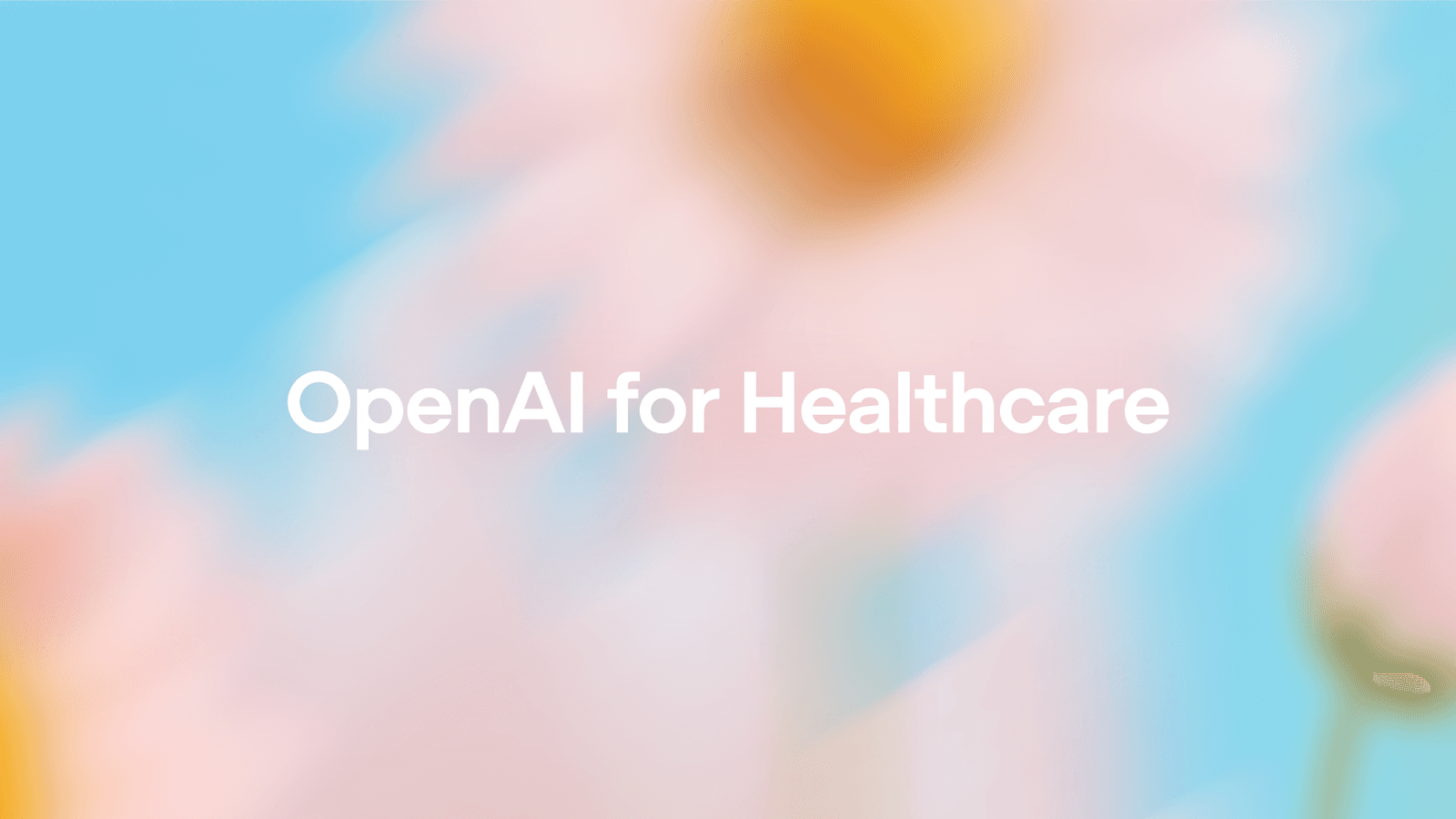 OpenAI 推出医疗健康专用AI产品：ChatGPT for Healthcare 正式上线