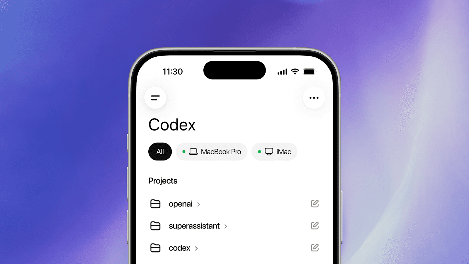 随时随地用手机掌控 Codex:ChatGPT 移动端全新体验